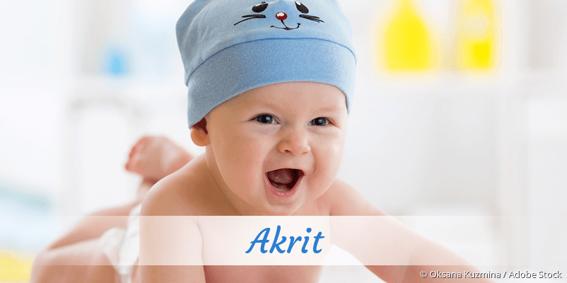 Baby mit Namen Akrit
