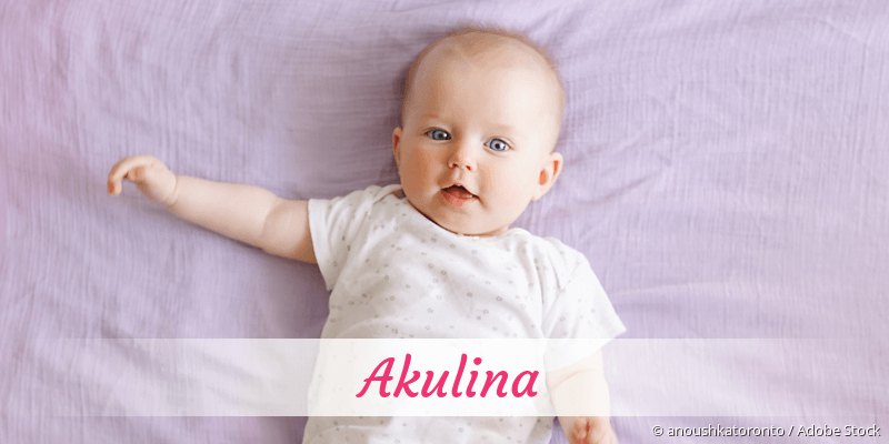 Baby mit Namen Akulina