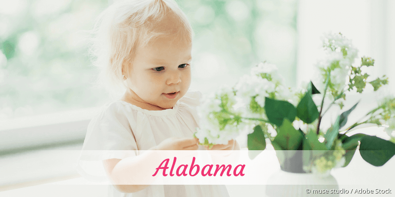 Baby mit Namen Alabama