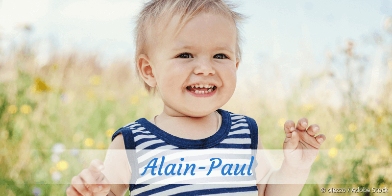 Baby mit Namen Alain-Paul