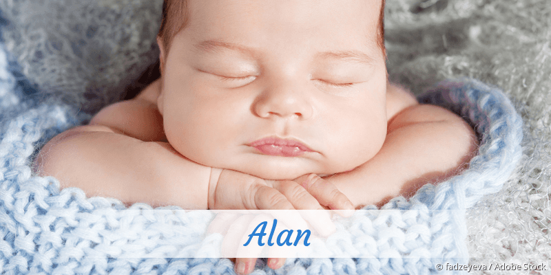 Baby mit Namen Alan