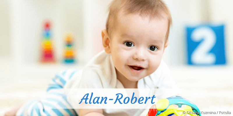 Baby mit Namen Alan-Robert