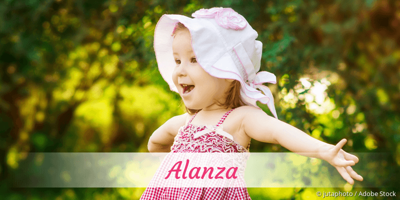 Baby mit Namen Alanza