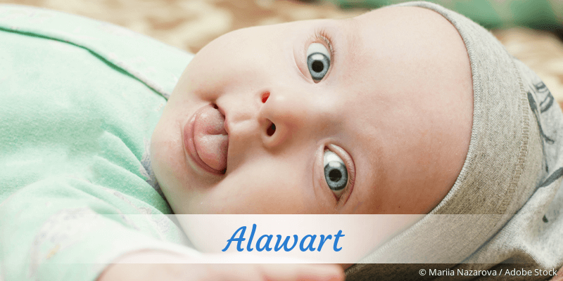 Baby mit Namen Alawart