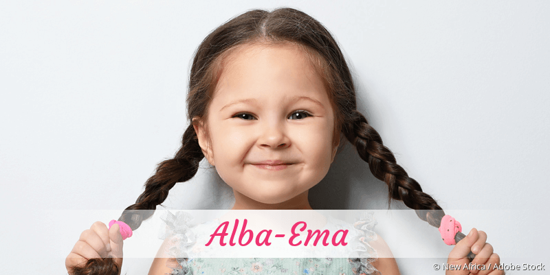 Baby mit Namen Alba-Ema