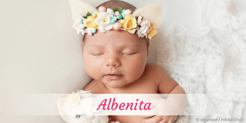 Baby mit Namen Albenita