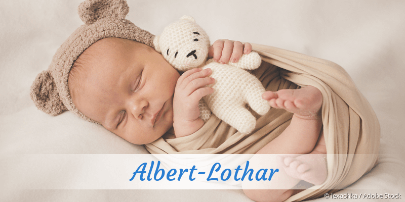 Baby mit Namen Albert-Lothar