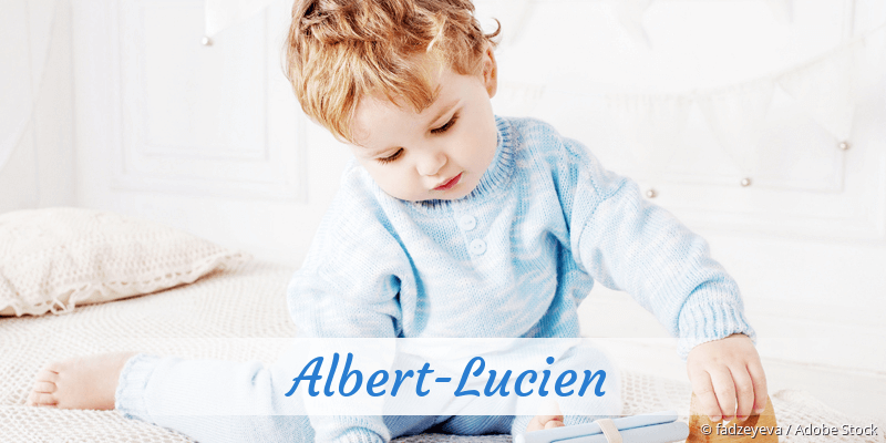 Baby mit Namen Albert-Lucien