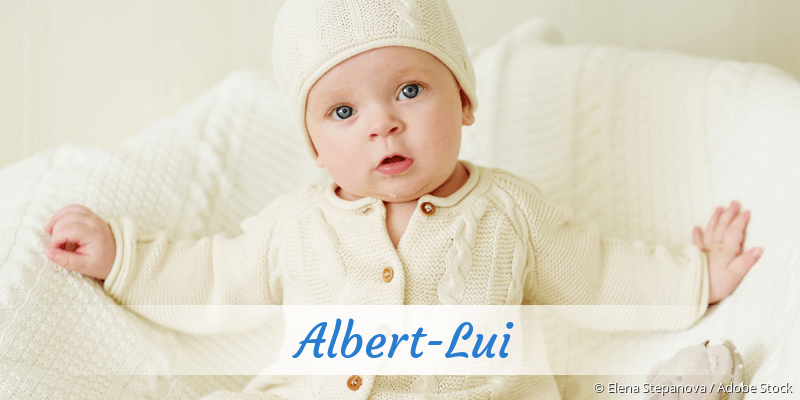 Baby mit Namen Albert-Lui