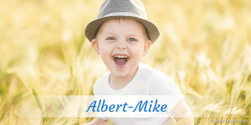 Baby mit Namen Albert-Mike