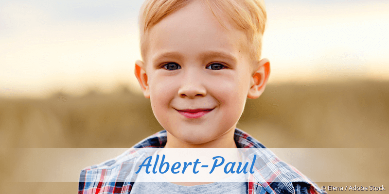 Baby mit Namen Albert-Paul