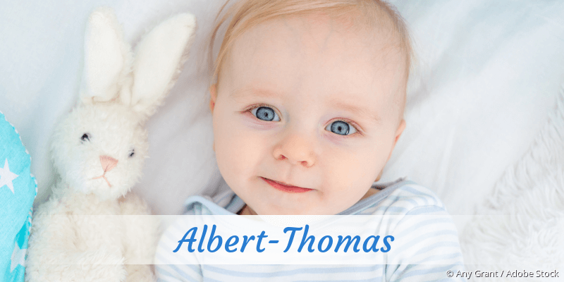 Baby mit Namen Albert-Thomas