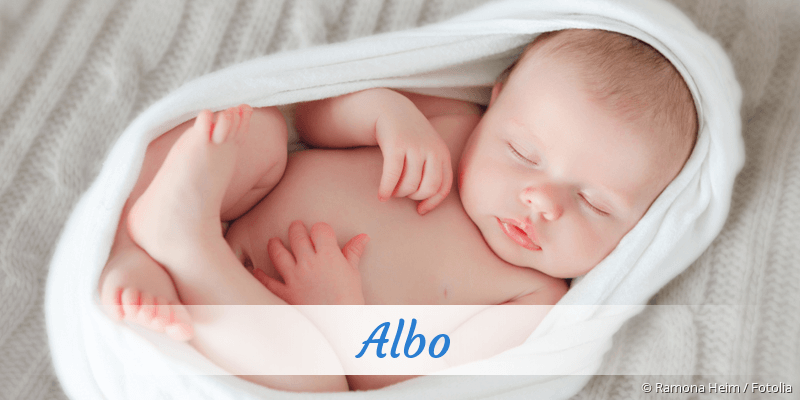 Baby mit Namen Albo