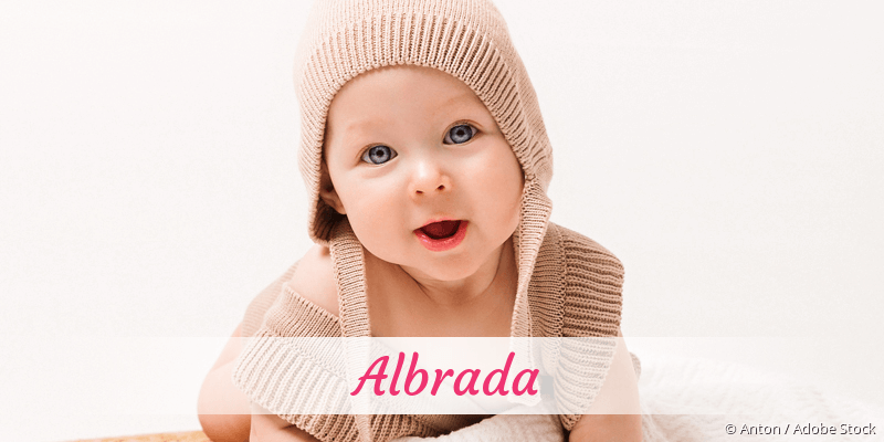 Baby mit Namen Albrada