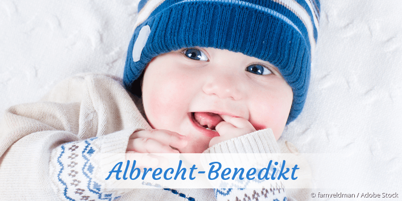 Baby mit Namen Albrecht-Benedikt