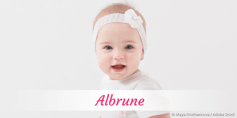 Baby mit Namen Albrune