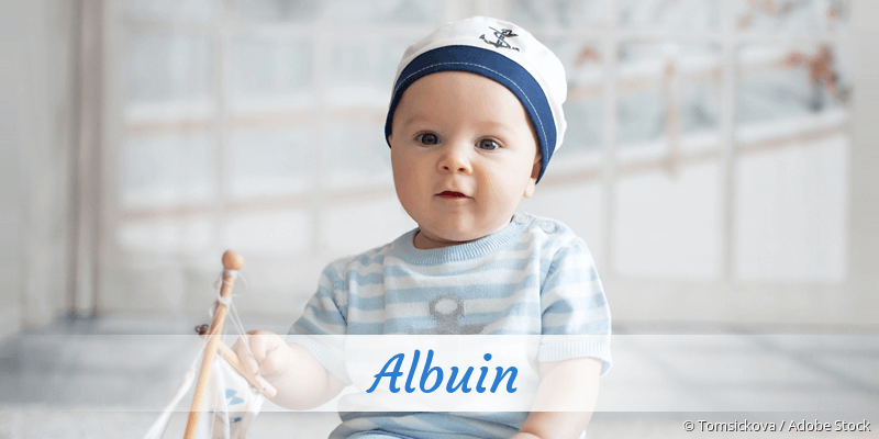 Baby mit Namen Albuin