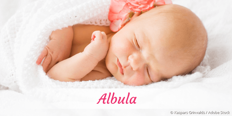 Baby mit Namen Albula