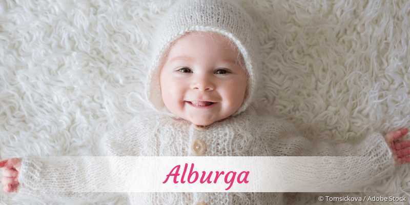 Baby mit Namen Alburga