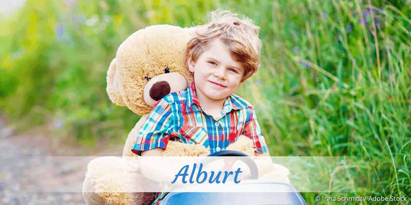 Baby mit Namen Alburt