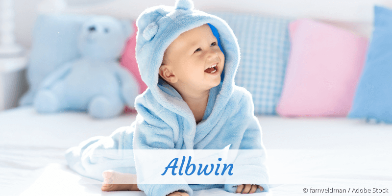 Baby mit Namen Albwin