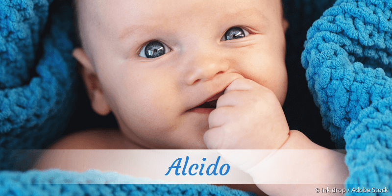 Baby mit Namen Alcido