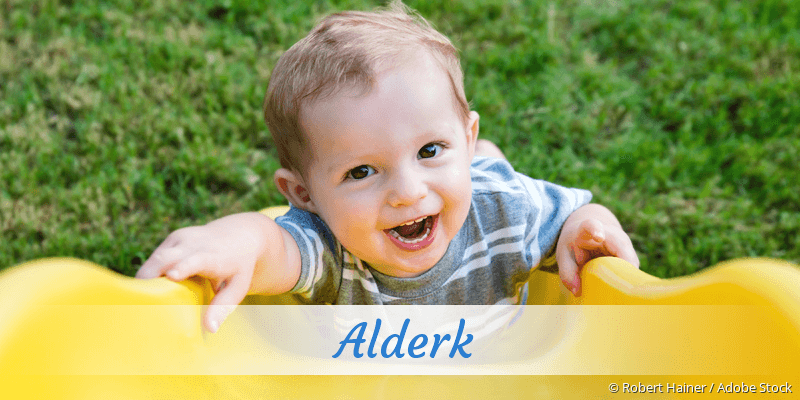 Baby mit Namen Alderk