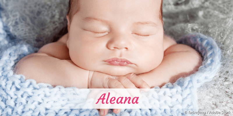 Baby mit Namen Aleana