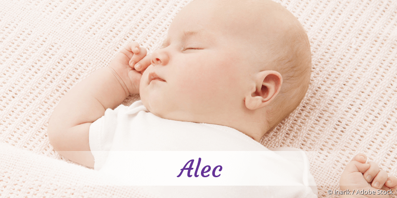 Baby mit Namen Alec