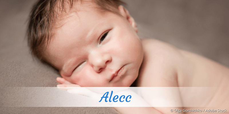 Baby mit Namen Alecc