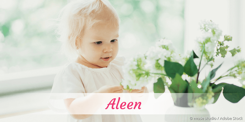 Baby mit Namen Aleen