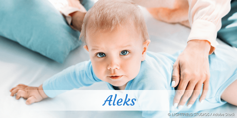 Baby mit Namen Aleks