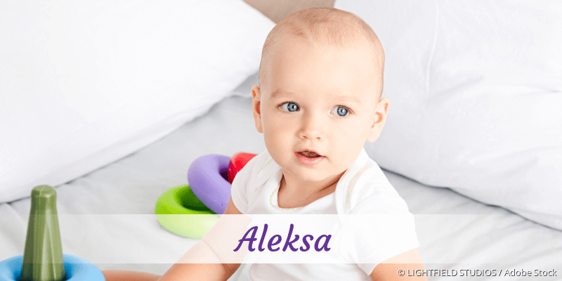 Baby mit Namen Aleksa