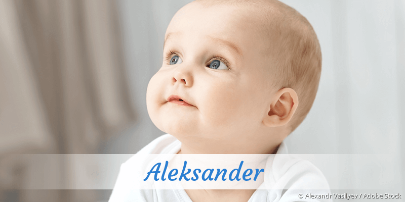 Baby mit Namen Aleksander