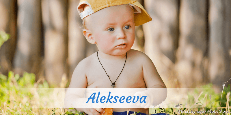 Name Alekseeva als Bild