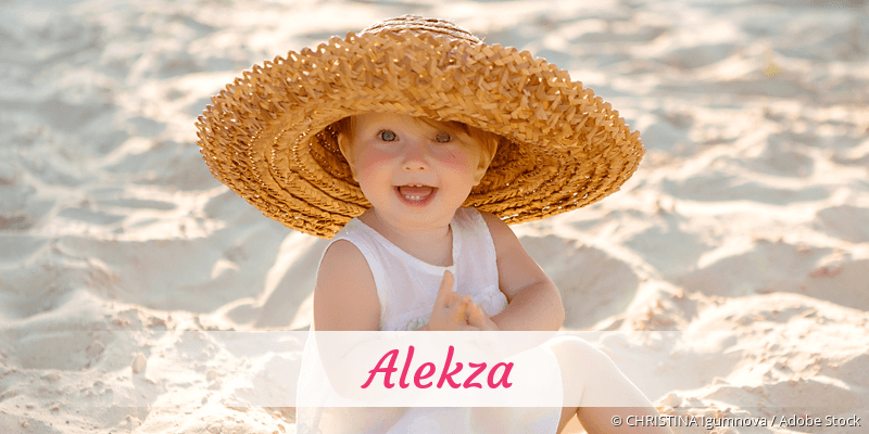 Baby mit Namen Alekza