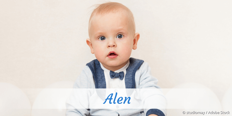 Baby mit Namen Alen