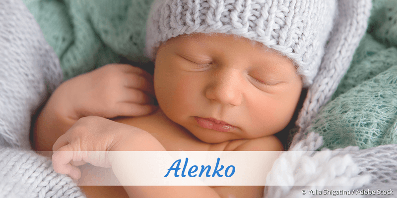 Baby mit Namen Alenko