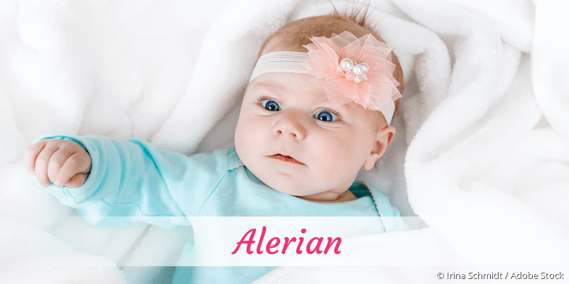 Baby mit Namen Alerian