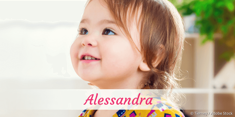 Baby mit Namen Alessandra