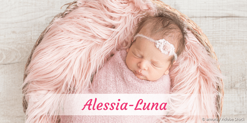 Baby mit Namen Alessia-Luna