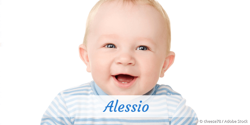 Baby mit Namen Alessio