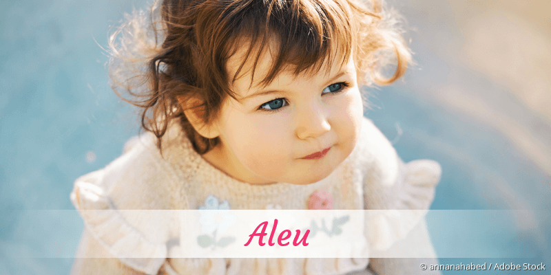 Baby mit Namen Aleu