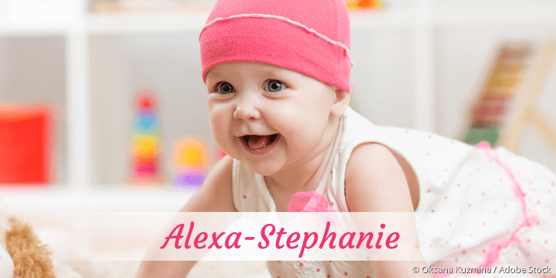 Baby mit Namen Alexa-Stephanie