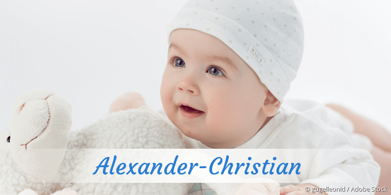 Baby mit Namen Alexander-Christian