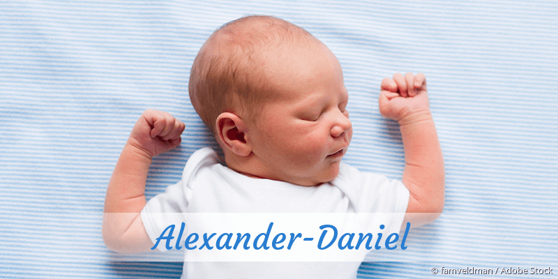 Baby mit Namen Alexander-Daniel