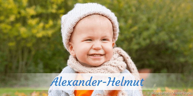 Baby mit Namen Alexander-Helmut