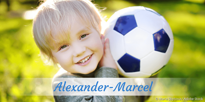 Baby mit Namen Alexander-Marcel