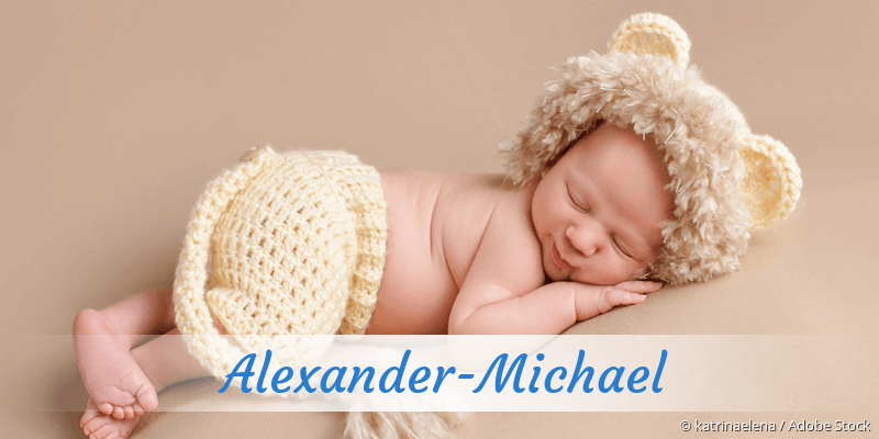 Baby mit Namen Alexander-Michael