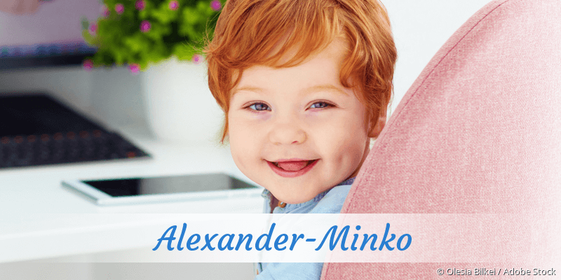 Baby mit Namen Alexander-Minko